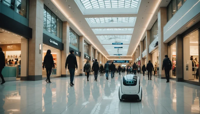 10 avantages des robots de nettoyage dans les centres commerciaux