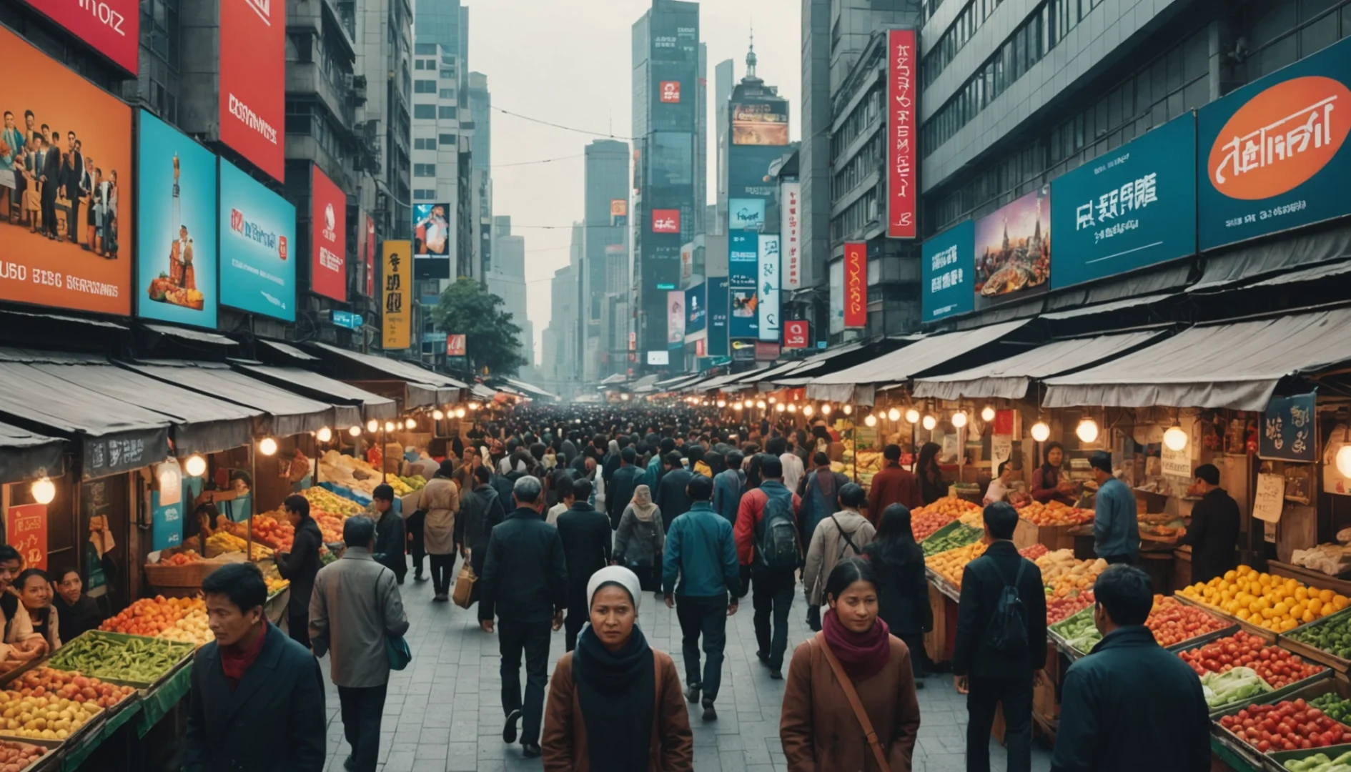 marché de masse