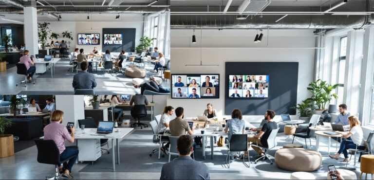 5 tendances du travail hybride qui transforment notre quotidien professionnel