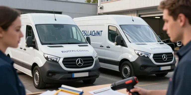 Flocage voiture entreprise : le lettrage ou le semi-covering, que choisir ?