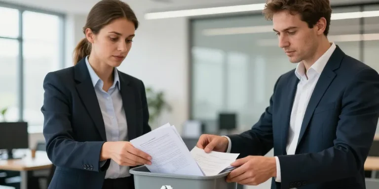Recyclage papier en entreprise : les étapes clés pour un tri efficace